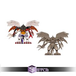 Kaiser Emperor and Kimeramon 3D Printer Files