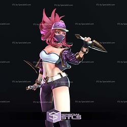 KDA Akali League Of Legends 3D Printer Files