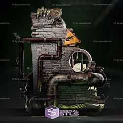 Killer Croc Diorama 3D Printer Files