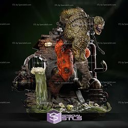 Killer Croc Diorama 3D Printer Files