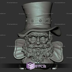 Leprechaun Bust 3D Printer Files