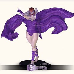 Magneto Woman Female 3D Printer Files