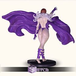 Magneto Woman Female 3D Printer Files
