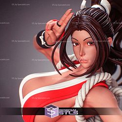 Mai Shiranui Fire Butterfly Fan 3D Printer Files