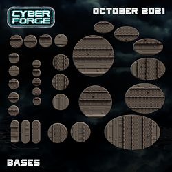 October 2021 Cyber Forge Miniatures