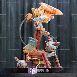 Miles Tails Prower Sonic 3D Printer Files