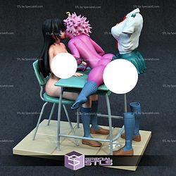 Mina Ashido Toru Hagakure and Tsuyu Asui 3D Printer Files