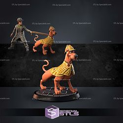 Miniatures for Horror Game Campaign STL Miniatures