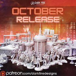 October 2021 Dark Fire Designs Miniatures