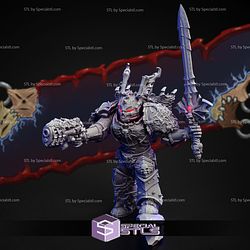 Nightmare Harbingers Battle Squad BuildKit STL Miniatures