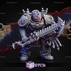 Nightmare Harbingers Battle Squad BuildKit STL Miniatures
