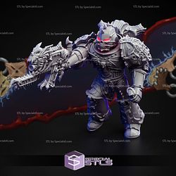 Nightmare Harbingers Battle Squad BuildKit STL Miniatures