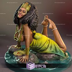 Oshun the Goddess of Love and Water 3D Printer Files