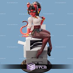 Pin Up Girl Collection - Meru Succubus 3D Printer Files