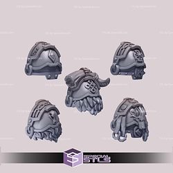 Primal Hounds Pack Campaign STL Miniatures