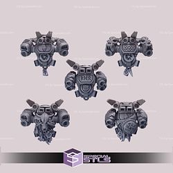 Primal Hounds Pack Campaign STL Miniatures