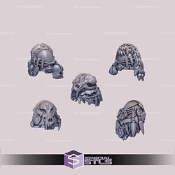 Primal Hounds Pack Campaign STL Miniatures
