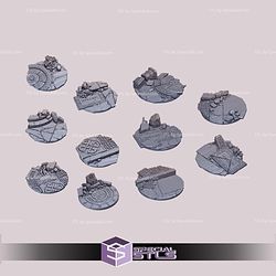 Primal Hounds Pack Campaign STL Miniatures