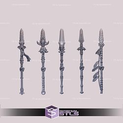 Primal Hounds Pack Campaign STL Miniatures