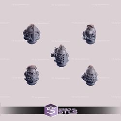 Primal Hounds Pack Campaign STL Miniatures