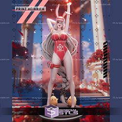 Prinz Heinrich Azur Lane Life Guard 3D Printer Files