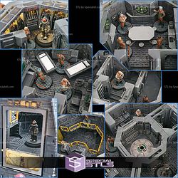 Starship V Sleipnir Campaign STL Miniatures