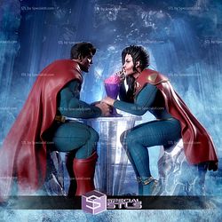 Superman Date Superwoman 3D Printer Files