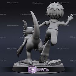 Takato and Guilmon 3D Printer Files