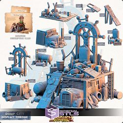 Terrain Essentials Exteriors Dump City Campaign STL Miniatures