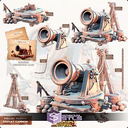 Terrain Essentials Exteriors Pirate Harbor Campaign STL Miniatures