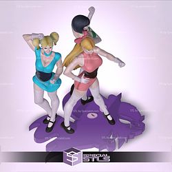 The Powerpuff girls Adult 3D Printer Files
