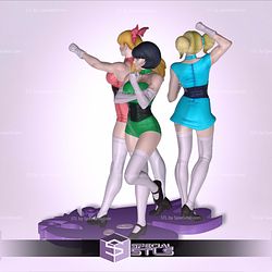 The Powerpuff girls Adult 3D Printer Files