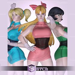 The Powerpuff girls Adult 3D Printer Files