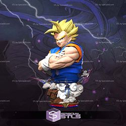 Vegito Bust V3 3D Printer Files