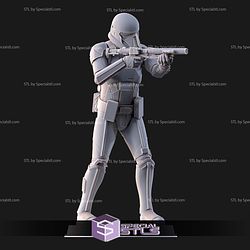 Death Trooper Figurine Pose 2 3D Printer Files