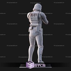 Death Trooper Figurine Pose 2 3D Printer Files