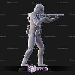 Death Trooper Figurine Pose 2 3D Printer Files