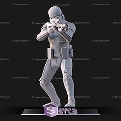 Death Trooper Figurine Pose 3 3D Printer Files