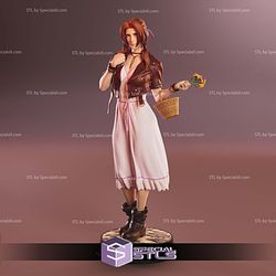 Aerith Gainsborough and Flower 3D Printer Files