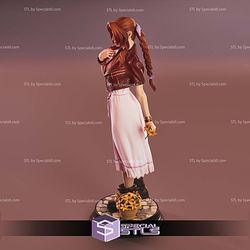 Aerith Gainsborough and Flower 3D Printer Files