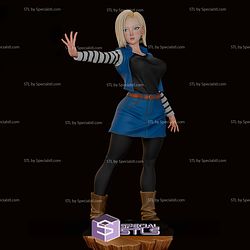 Android 18 Baby Face 3D Printer Files