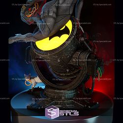 Cat Woman on Bat Lamp 3D Printer Files