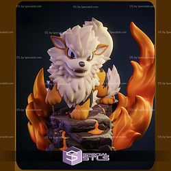 Chibi Arcanine Pokemon 3D Printer Files