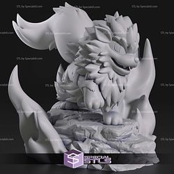 Chibi Arcanine Pokemon 3D Printer Files