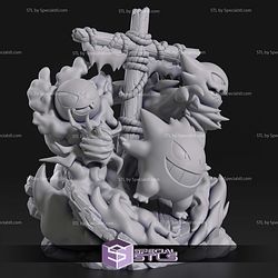 Chibi Ghost Gengar Pokemon 3D Printer Files
