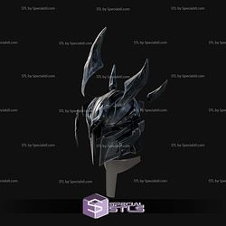 Cosplay STL Files Daedric Mando Helmet