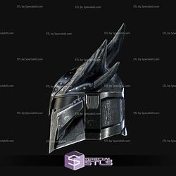Cosplay STL Files Daedric Mando Helmet