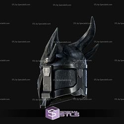 Cosplay STL Files Daedric Mando Helmet