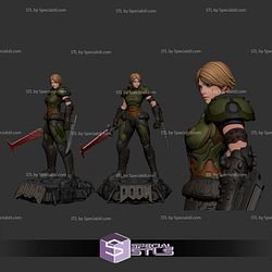 Doom Girl V2 3D Printer Files