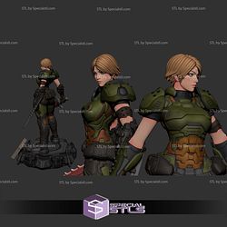 Doom Girl V2 3D Printer Files